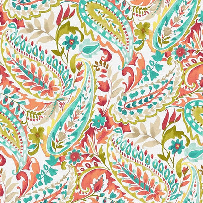 LVTXIII Set of 2 Patio Throw Pillows Waterproof 20"x20" Fade Resistant Outdoor Throw Pillows with Inserts, Fluffy Decorative Garden Toss Pillow Cushions for Home Patio Coach Sofa Use, Pretty Paisley