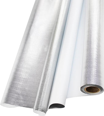 TEXALAN(R) Diamond Film Foil Roll Highly Reflective Mylar Film Roll for Grow Room 4X25FT 6 Mil
