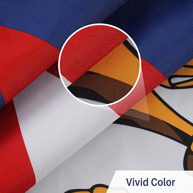 AMZFLAG American Samoa Flag 3X5 ft Double Sided Heavy Duty State of American Samoa Flag 3 Ply Polyester for Outdoor Thick Material