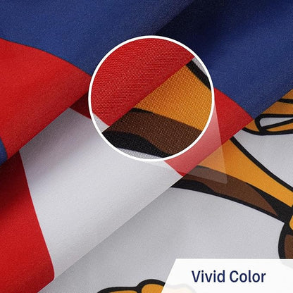 AMZFLAG American Samoa Flag 3X5 ft Double Sided Heavy Duty State of American Samoa Flag 3 Ply Polyester for Outdoor Thick Material