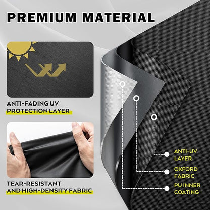 Griddle Cover for Blackstone ProSeries 2-Burner 22" Propane Omnivore Griddle, Flat Top Grill Cover for Blackstone Pro Series 22in Grill 2414 2165 2063