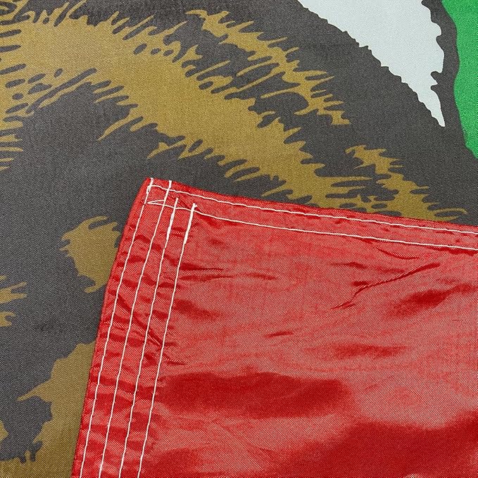 Jayus Double Sided California Republic Sates Flags 5x8 FT Outdoor - Vivid Colors 3Ply Cali CA Bear Flags Banners- Heavy Duty 100% Polyester with 3 Brass Grommets