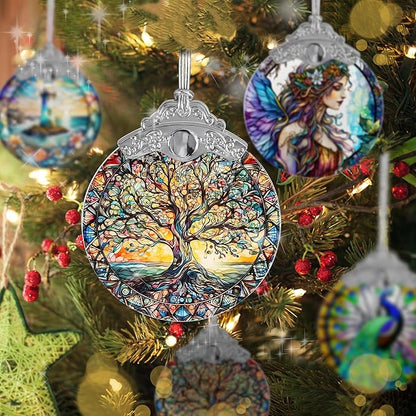 Tree of Life Suncatcher, Christmas & Holiday Ornaments, Tree of Life Decor