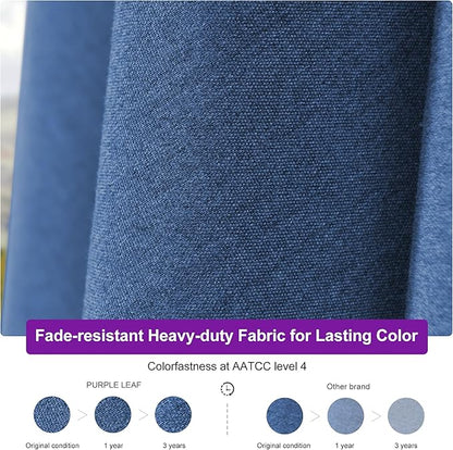 PURPLE LEAF 10 FT Cantilever Patio Umbrella Outdoor Umbrella with 220lbs Base Large Square Windproof Offset Umbrella for Pool Deck Garden, Ocean Slate