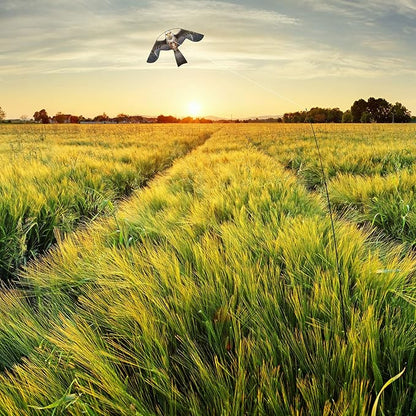 eyijklzo Bird Scarer Flying Kite Crops Farm Flying Bird Hawk Flying Kite