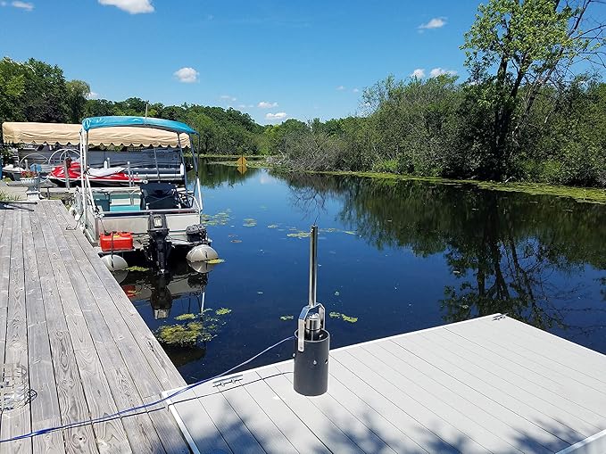 Scott Aerator: Aquasweep with Oscillator | Dock Mount | Muck Blaster | 1 Horse Power, 115V | Made in USA | 5-Year Warranty (100ft Cord)