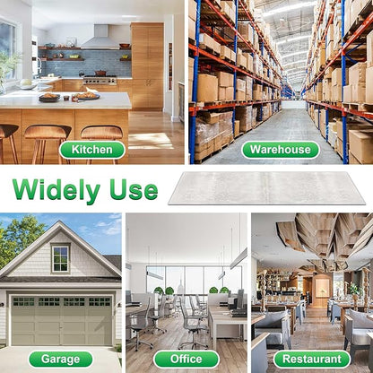 12 Pack Large Super Sticky Glue Traps for Mice and Rats, Rat Mouse Sticky Traps Glue Board for Garage Garden Basement Kitchen Home Outdoor Indoor Restaurant Office (26" x 11")