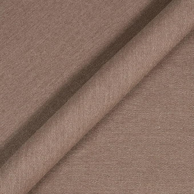 RSH DECOR: Sunbrella Play Tufted Wicker Loveseat Cushion | 41” x 19" | Water and Fade-Resistant Performance Fabric | Outdoor Settee Cushion for Patio Furniture | Play Mocha