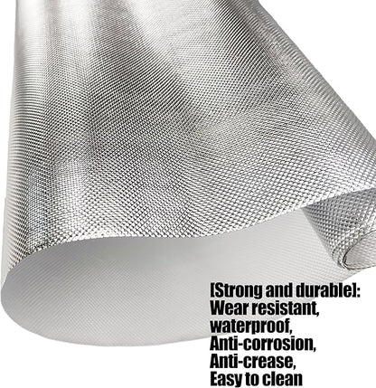 TEXALAN(R) Mylar Film Roll Diamond Film Foil Roll Highly Reflective for Grow Room 6 Mil 4X25FT