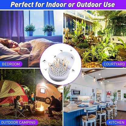 Qualirey 10 Pcs Mosquito Attractant for Bug Zapper, Each Last 60 Day Pest Lure Mosquito Trap Fly Biting Insect Bait Refill High Catch Rate Compatible with DynaTrap and All Insect Trap Indoor Outdoor