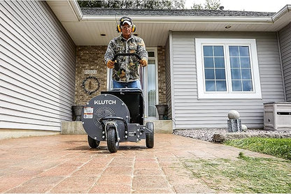 Klutch Walk-Behind Jet Leaf Blower, KLiQ 57.6V, 1271 CFM, Brushless, Battery-Powered, Bare Tool