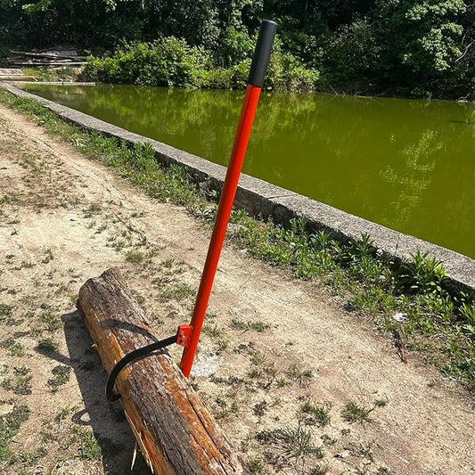 51" Felled Cant Hook Logging Tool - Cant Hook Log Roller Tool, max 19 Inch Opening Felling Log Roller Tool