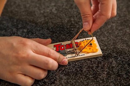Tomcat Mouse Traps (Wooden), 4 Traps (Pack of 3)