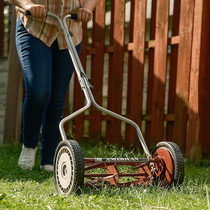 American Lawn Mower Company 1304-14 14-Inch 5-Blade Push Reel Lawn Mower