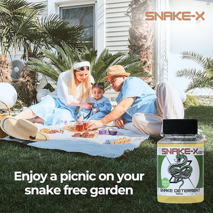 Snake Deterrent for Yard, Homes, and Outdoor Areas – Non-Toxic Essential Oil Blend