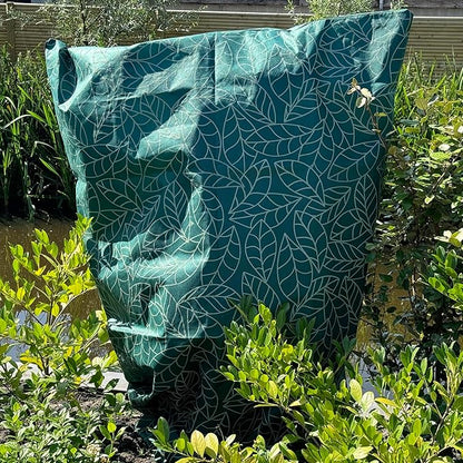 Plant Covers Freeze Protection 59"x91" in 2 Pack | Green Winter Frost Blankets for Outdoor Plants | Reusable Garden Cover Bags with Zipper Drawstring | Cold Weather Shrub Protection Cloth