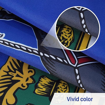 AMZFLAG Pennsylvania State Flag 3x5 ft Outdoor, Double Sided PA Pennsylvania Flag with 2 Brass Grommets Heavy Duty
