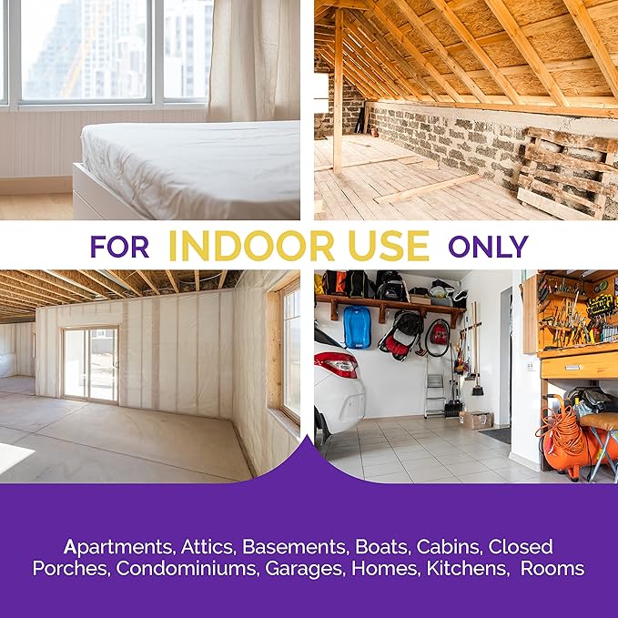 Hot Shot BedBug And Flea Fogger, Inhibits Flea Reinfestation, 2 Ounce Cans, 6 Count