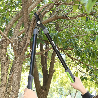 WORKPRO 27" Garden Bypass Lopper and Tree Trimmer, Heavy Duty Branch Cutter with 1.6" Cutting Capacity, Designed with SK5 Sharp Blade and Ergonomics Handles