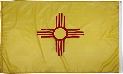 FlagSource New Mexico Nylon State Flag, Made in the USA, 3x5'