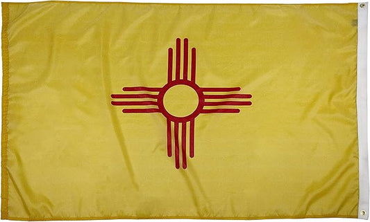 FlagSource New Mexico Nylon State Flag, Made in the USA, 3x5'