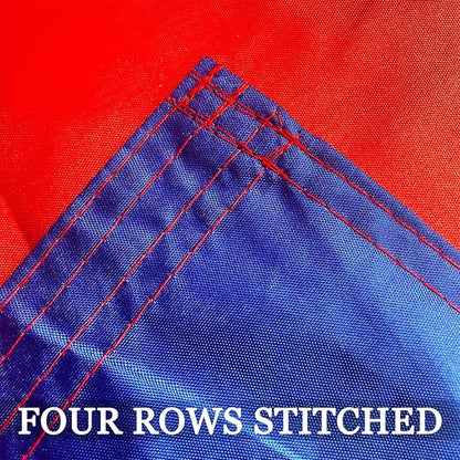 TN Tennessee State Flag 3x5 Outdoor Double Sided- 3Ply 240D 4 Rows Stitched- TN State Flag Of Tennessee- UV Fade Resistant With Canvas Header & 2 Brass Grommets- Double Sided Tennessee Sates Flags 3x5