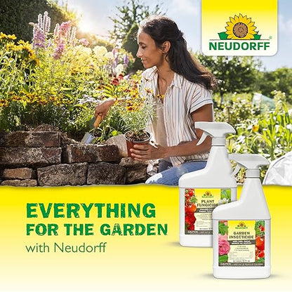 Neudorff Outdoor Ant Killer, Ant Bait Granules 1 lbs Treats up to 2,000 sq. ft. & Lasts up to 4 Weeks, Home Perimeter Treatment for Organic Gardening, Insect Bait Attracts and Kills (1 lb)