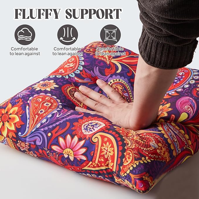 WOLKI Waterproof Outdoor Pillows 2x20 Feather and Down Filled Throw Pillow for Patio Furniture, Outside Decorative Pillow Set of 2