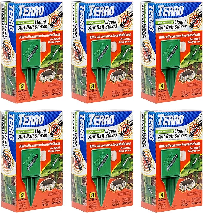 Terro T1812 Outdoor Liquid Ant Baits - 6 Pack