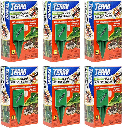 Terro T1812 Outdoor Liquid Ant Baits - 6 Pack