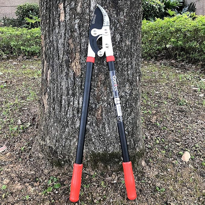 Gonicc Professional 30 inch SK-5 Steel Blade Anvil Lopper, 2-Inch Capacity, Sturdy Extra Leverage 22-Inch Handles, Garden Pruning Tree Hedge Branch Trimmer Clippers scissors.