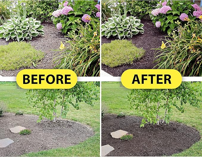 MulchWorx Black Mulch Color Concentrate - 5,600 Sq. Ft. - Pure Midnight Black Mulch Dye Spray