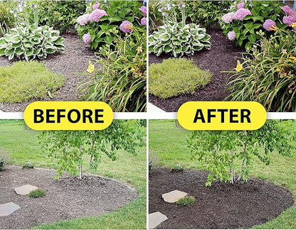 MulchWorx Black Mulch Color Concentrate - 5,600 Sq. Ft. - Pure Midnight Black Mulch Dye Spray